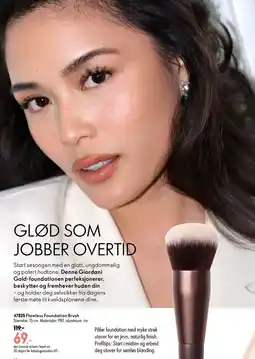 Oriflame Giordani 47825 Flawless Foundation Brush tilbud