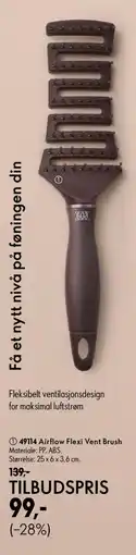 Oriflame Airflow Flexi Vent Brush tilbud