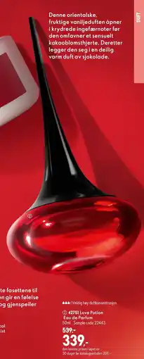 Oriflame Love Potion Eau de Parfum tilbud