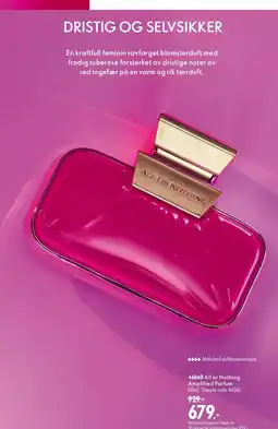 Oriflame All or Nothing Amplified Parfum tilbud