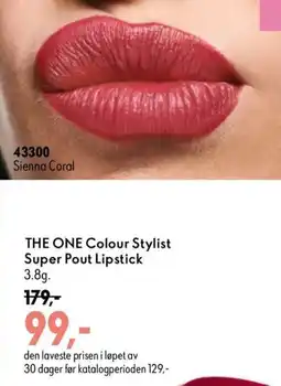 Oriflame The One Colour Stylist Super Pout Lipstick tilbud