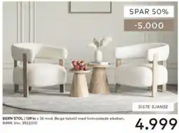 Skeidar Bern Stol tilbud