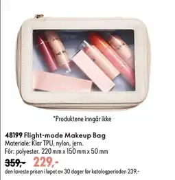 Oriflame Flight-mode Makeup Bag tilbud