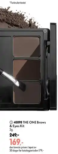 Oriflame The one brows & eyes kit tilbud