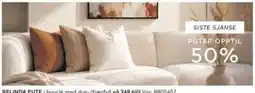 Skeidar Belinda pute tilbud