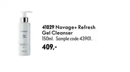 Oriflame Novage+ Refresh Gel Cleanser tilbud