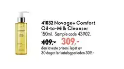 Oriflame Novage+ Comfort Oil-to-Milk Cleanser tilbud