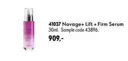Oriflame Novage+ Lift + Firm Serum tilbud