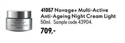 Oriflame Novage+ Multi-Active Anti-Ageing Night Cream Light tilbud