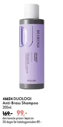 Oriflame Duologi Anti-Brass Shampoo tilbud