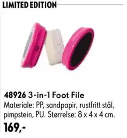 Oriflame Limited Edition 3-in-1 Foot File tilbud