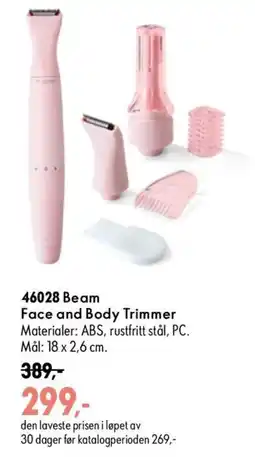 Oriflame Beam Face and Body Trimmer tilbud