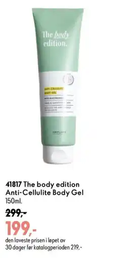 Oriflame The body edition Anti-Cellulite Body Gel tilbud