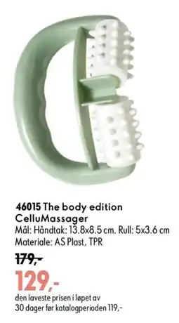 Oriflame The body edition CelluMassager tilbud