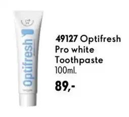 Oriflame Optifresh Pro white Toothpaste tilbud