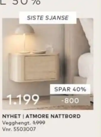 Atmore nattbord