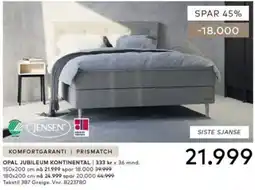 Skeidar Jensen Opal Jubileum Kontinental tilbud