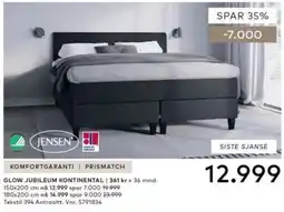 Skeidar Jensen Glow Jubileum Kontinental tilbud