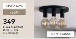 Skeidar Luna Plafond tilbud