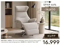 Skeidar Air stol tilbud