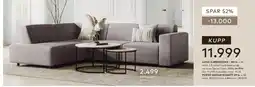 Skeidar Kupp Lugo Hjørnesofa tilbud