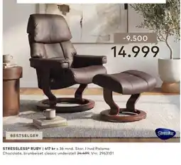 Skeidar Stressless Ruby tilbud