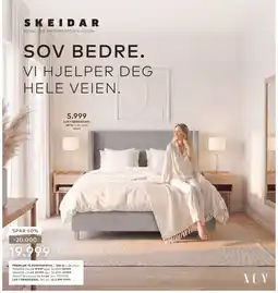 Skeidar Skeidar Lux 1 Sengegavl tilbud