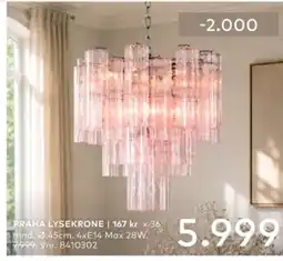Skeidar Skeidar Praha Lysekrone tilbud