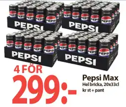 MaxiMat Charlottenberg Pepsi Max tilbud