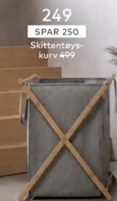 Skeidar Skittentøys- kurv tilbud