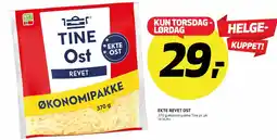Bunnpris Tine ost tilbud