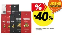 Bunnpris Evergood kaffe tilbud