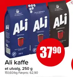 Spar Ali kaffe tilbud