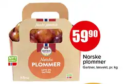 Spar Gartner plommer tilbud