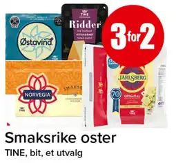 Spar Tine smaksrike oster tilbud