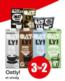 Spar Oatly! et utvalg tilbud