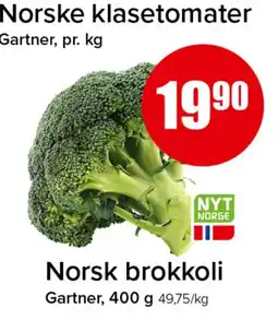 Spar Gartner brokkoli tilbud
