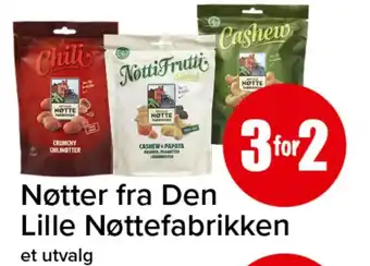 Spar Den Lille Nøttefabrikken Nøtter tilbud