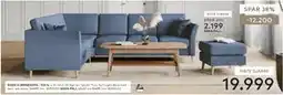 Skeidar EDEN HJØRNESOFA tilbud