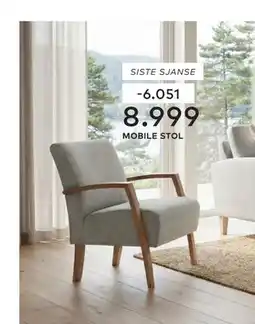 Skeidar MOBILE STOL tilbud