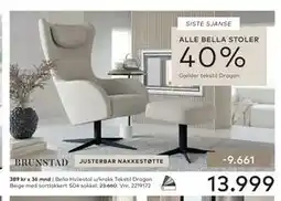 Skeidar Bella Hvilestol tilbud