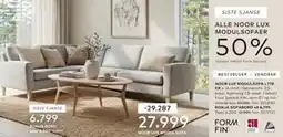 Skeidar NOOR LUX MODULSOFA tilbud