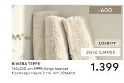 Skeidar RIVIERA TEPPE tilbud
