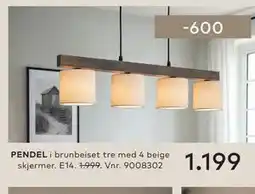 Skeidar PENDEL tilbud