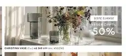 Skeidar CHRISTINA VASE tilbud