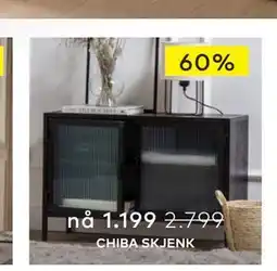 Skeidar CHIBA SKJENK tilbud