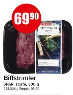 Spar Biffstrimler tilbud