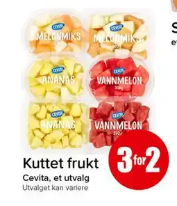Spar Kuttet frukt tilbud