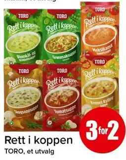 Spar Rett i koppen tilbud