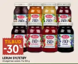Coop Mega Lerum syltetøy tilbud